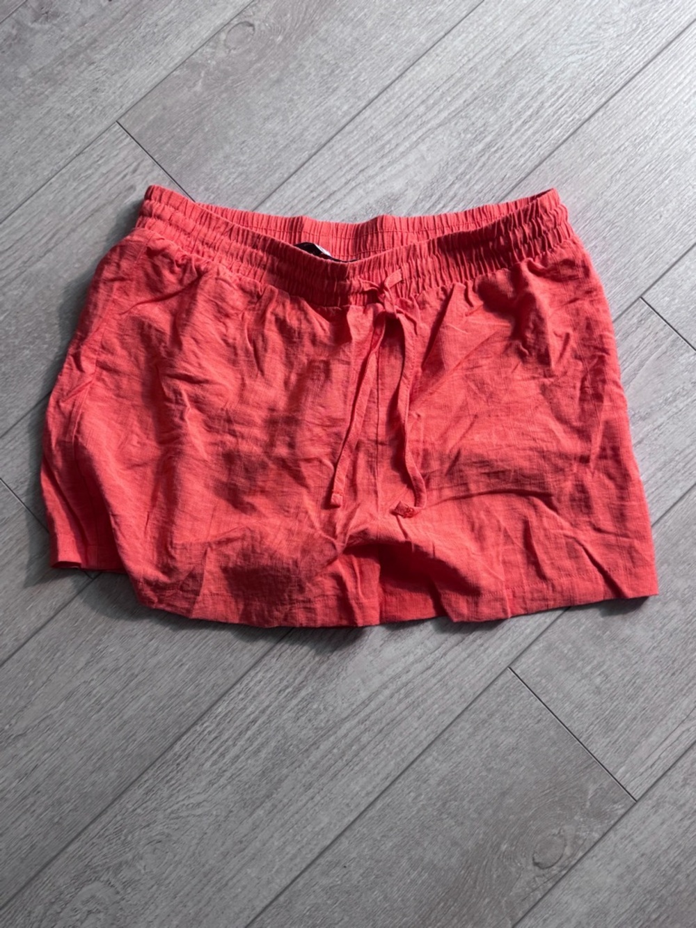 Casual Drawstring Shorts - Primark Orange